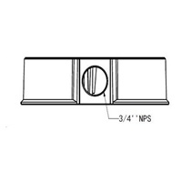 Uniview rozvodná instalační krabice k dome kam. ř. IPC323x