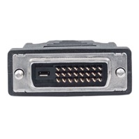 MANHATTAN kabel HDMI Male to DVI-D 24+1 Male, Dual Link, Black, 1,8m