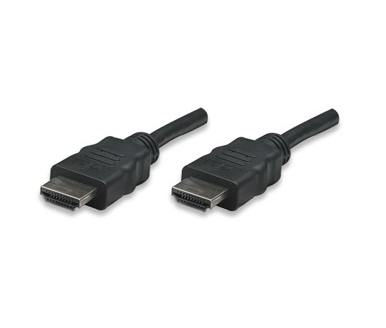 MANHATTAN kabel High Speed HDMI 3D, Male to Male, stíněný, černý, 7,5m