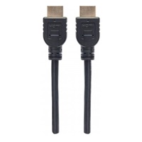 MANHATTAN kabel In-wall CL3 High Speed HDMI s Ethernetem, HEC, ARC, 3D, 4K, stíněný, 5m, Black