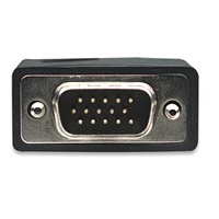 MANHATTAN kabel SVGA k monitoru s feritovými jádry, HD15 Male / HD15 Male, 1.8m, Black