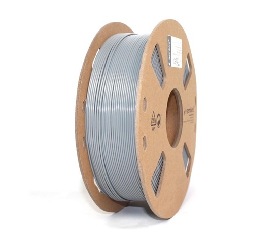 GEMBIRD Tisková struna (filament) PETG, 1,75mm, 1kg, šedá