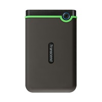 TRANSCEND externí HDD USB 3.0 StoreJet 25M3S, 2TB, Black (SATA, Rubber Case, Anti-Shock)