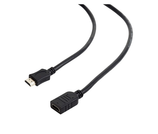 GEMBIRD Kabel prodlužovací HDMI - HDMI 3m (zlacené konektory, stíněný)