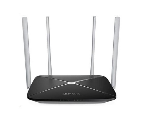 MERCUSYS AC12 WiFi5 router (AC1200, 2,4GHz/5GHz, 3x100Mb/s LAN, 1x100Mb/s WAN)