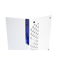 IN WIN skříň 101 White, Midi Tower, průhledný bok, bez zdroje