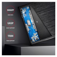 AXAGON EE25-XA6, USB 5Gbps - SATA 6G, 2.5" kovový ALINE box