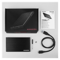 AXAGON EE25-XA6, USB 5Gbps - SATA 6G, 2.5" kovový ALINE box