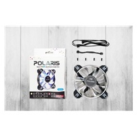 IN WIN ventilátor Polaris RGB Aluminium (twin pack)