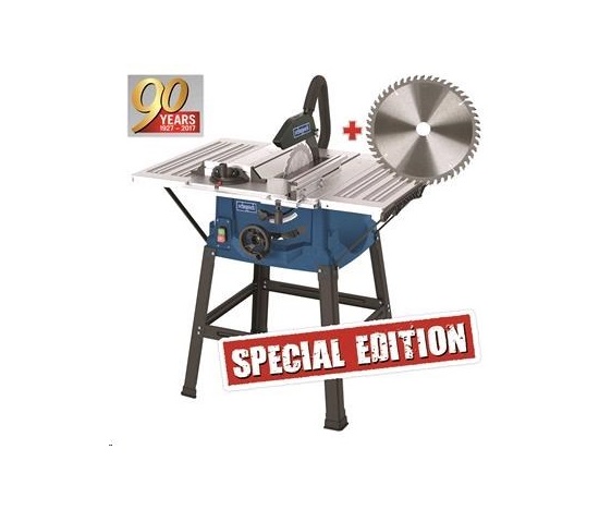 Scheppach HS 100 S SPECIAL EDITION stolová pila + kotouč pro jemné řezy