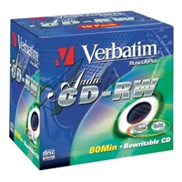 VERBATIM CD-R(10-pack)Audio/Live it!/Colour/Jewel/80Min